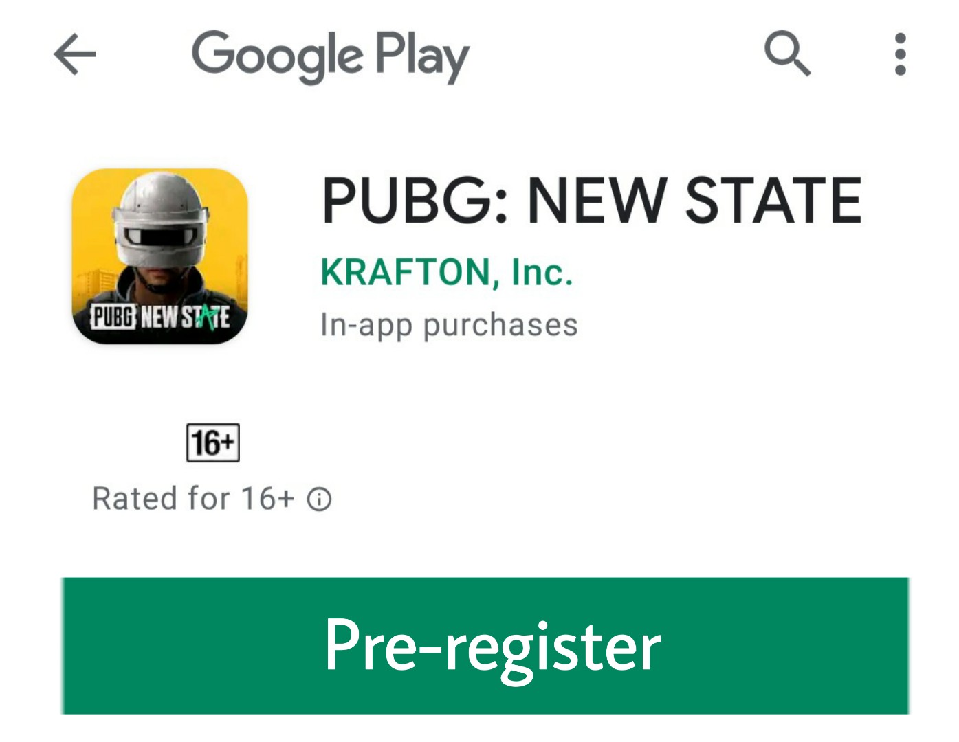 PUBG New State Available On Google Play Store | Pre ...