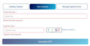 New Aadhaar Card Apply