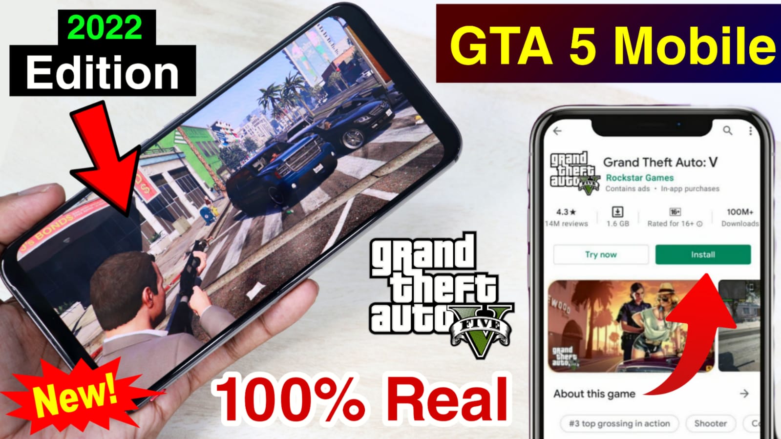 HOW TO DOWNLOAD GTA 5 IN ANDROID 2022