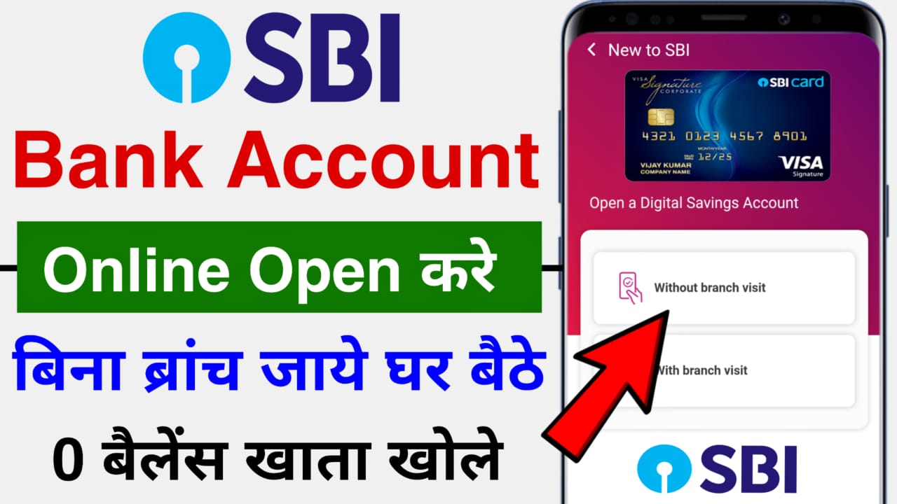 Open SBI Account Online