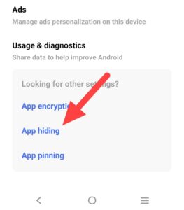 App Hide Kaise Kare